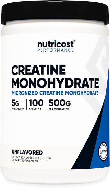 Nutricost Creatine Monohydrate Micronized Powder
