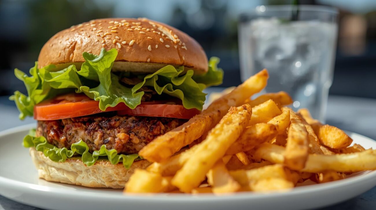 Vegan comfort food showing Lizzo’s flexible approach to dieting.